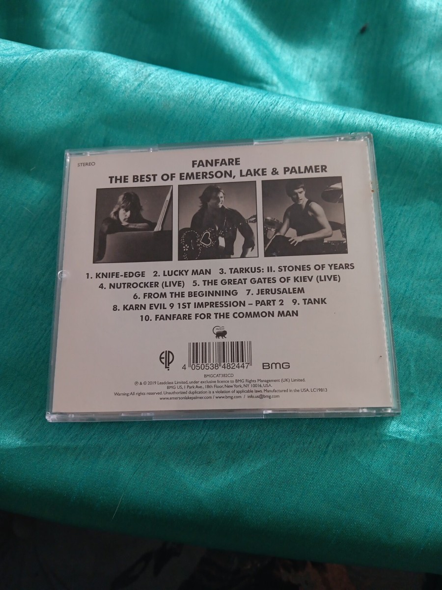 ELP Fanfare CD The best of Emerson Lake Palmer 2019 Pre