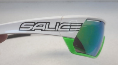 Salice 016 RWX GREEN WHITE/RWX  onesizefitsall unisex cycling Sunglasses