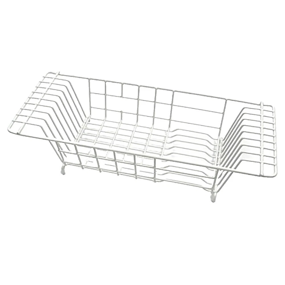Stainless Steel White Kitchen Dish Drying Racks