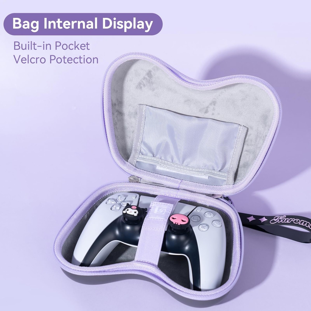 Game Holder Case for PS5 PS4 Switch PRO Controller Storage Bag