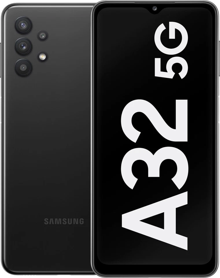 Samsung Galaxy A32 5G 64GB 6,5 polegadas LTE preto SM-A326 desbloqueado T-Mobile Verizon AT& - Imagem 2 de 4