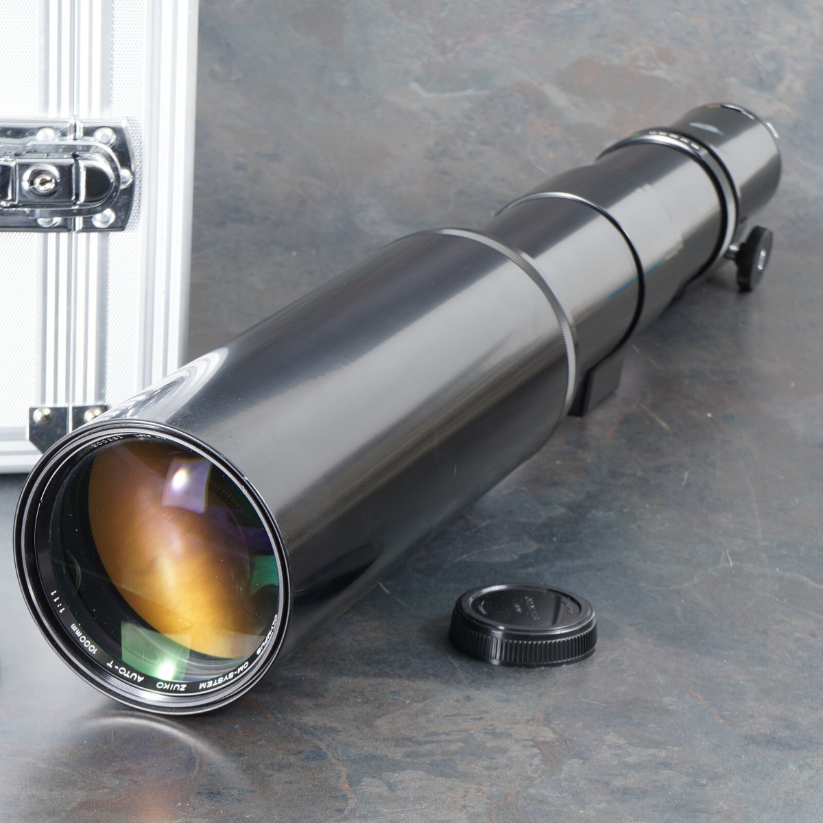 EX+++] Olympus OM F.Zuiko Auto-T 1000mm f/11 Telephoto Lens w