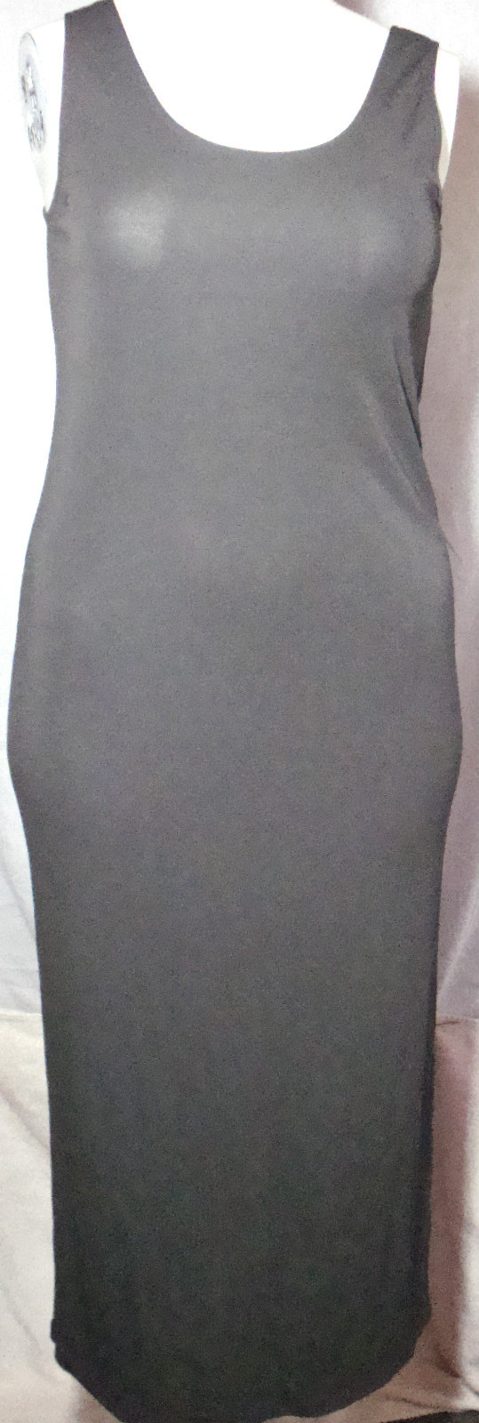 2 pc DKNY Essentials Solid Brown Rayon Sleeveless… - image 3