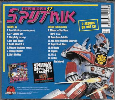 SIGUE SIGUE SPUTNIK - SELTENE CD '' FLAUNT IT + DRESS FOR EXCESS '' 2 ALBEN AUF EINER CD