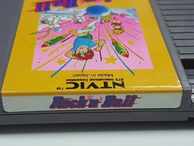 Rock n Ball  Authentic Nintendo NES Cartridge Game Only *Tested