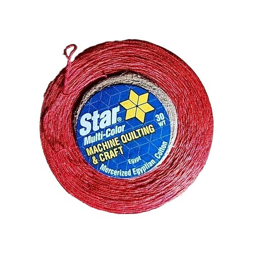 Hilo estrella, máquina de acolchado y artesanía, corazones que caen, 30 wt., 1200 yardas - Imagen 2 de 3