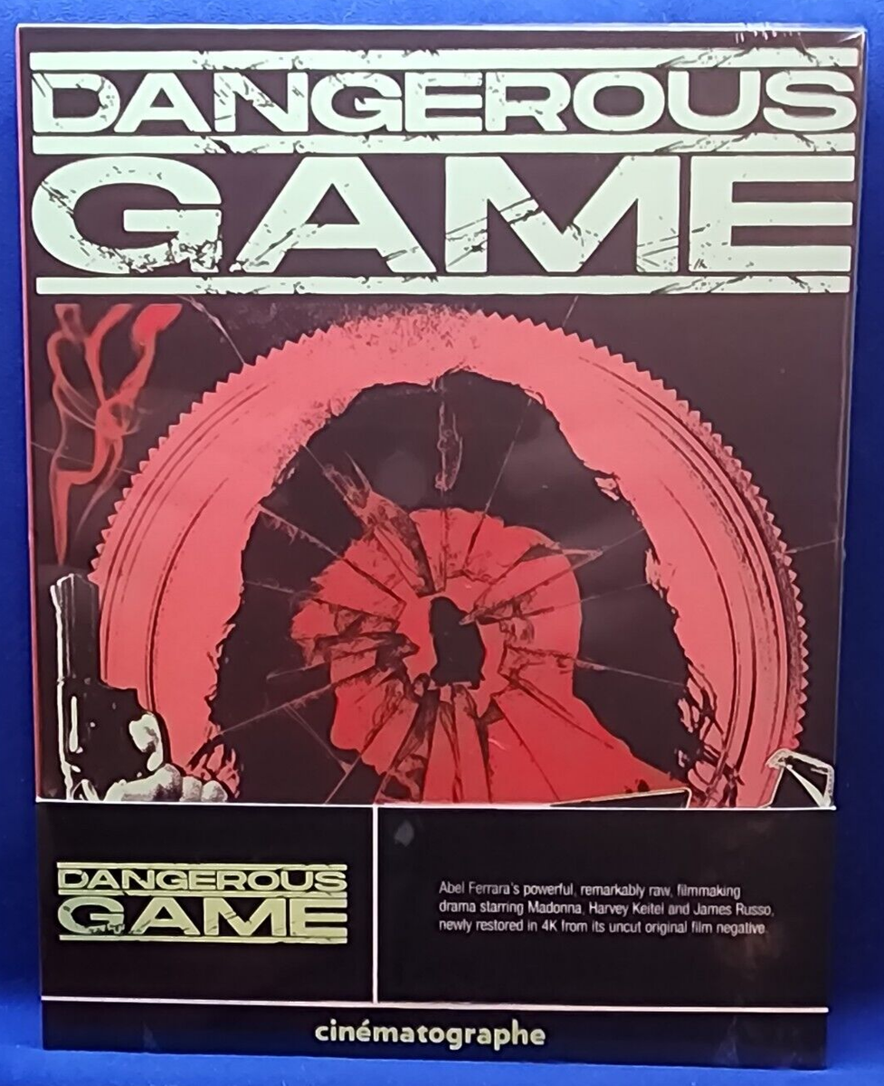 Dangerous Game (Blu-ray, 1993, Limited Edition) Harvey Keitel 