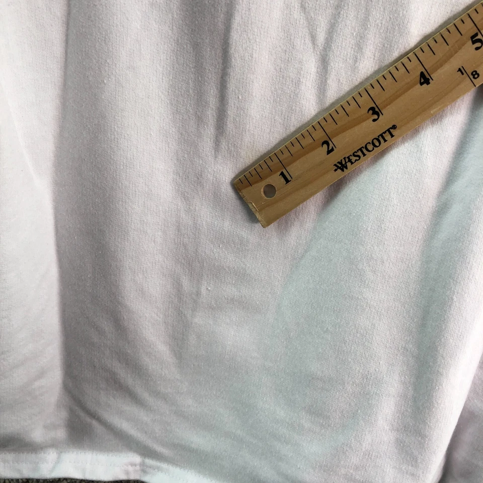 Sudadera Three Hearts Blanca Para Mujer Talla 2X Terry Francés Bolsillos con Cremallera Completa Foto 3 de 4