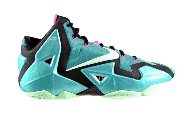 Size 11 - Nike LeBron 11 South Beach 