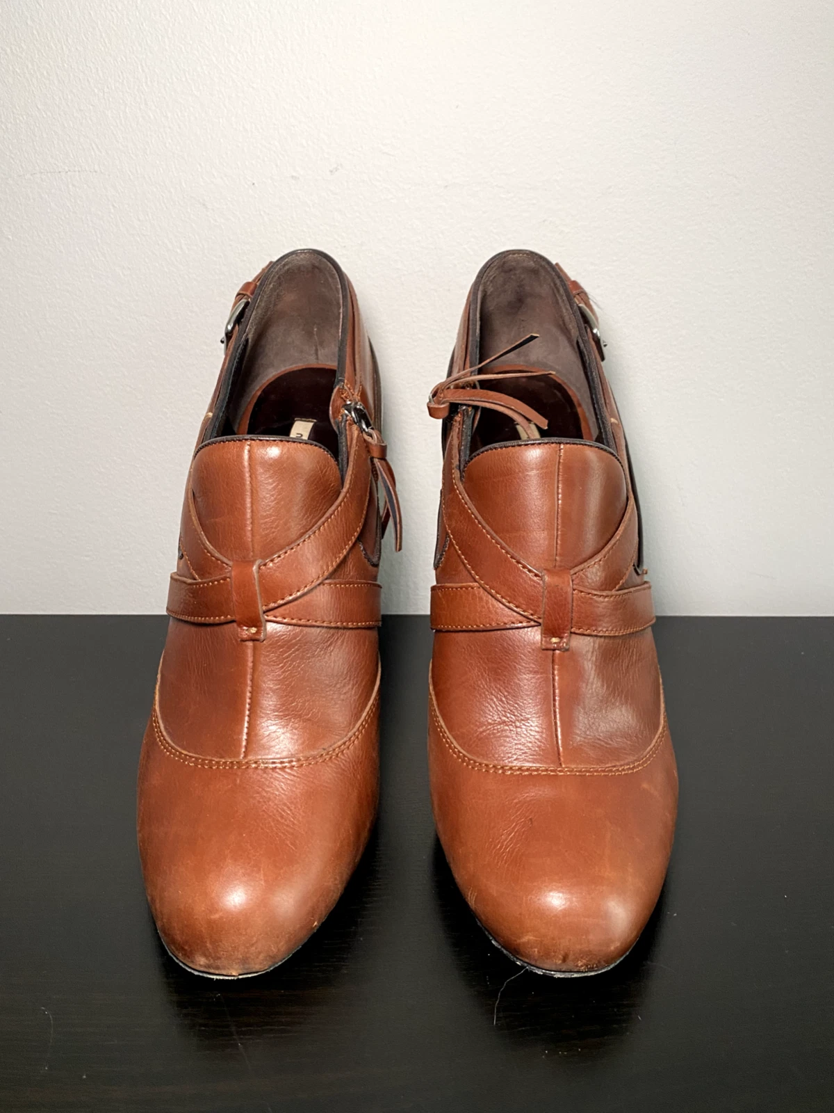 MIU MIU VINTAGE Stivali marroni 41