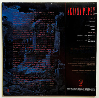 1985 SKINNY PUPPY Vinyl CHAINSAW 12