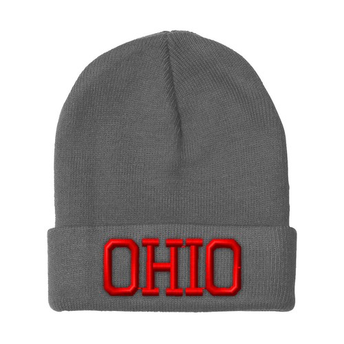 Beanies for Men Ohio State Usa America 