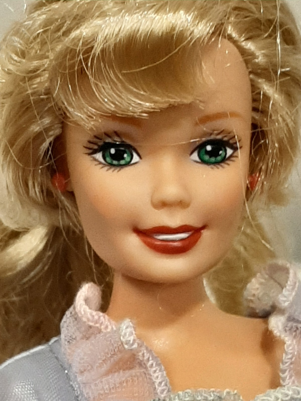 2000 Barbie Princess Doll Blonde in Original Lavender Dress Mattel #28264