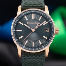 2024 Audemars Piguet Code 11.59 18K Rose Gold Green Men's Watch -15210OR 2