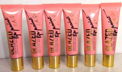 6 L.A Girl Glazed Life Paint Super Intense Color Glossy Finish GLG792 Peony