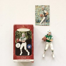 1997 Hallmark Keepsake Ornament JOE NAMATH NEW YORK JETS Collectors Series 