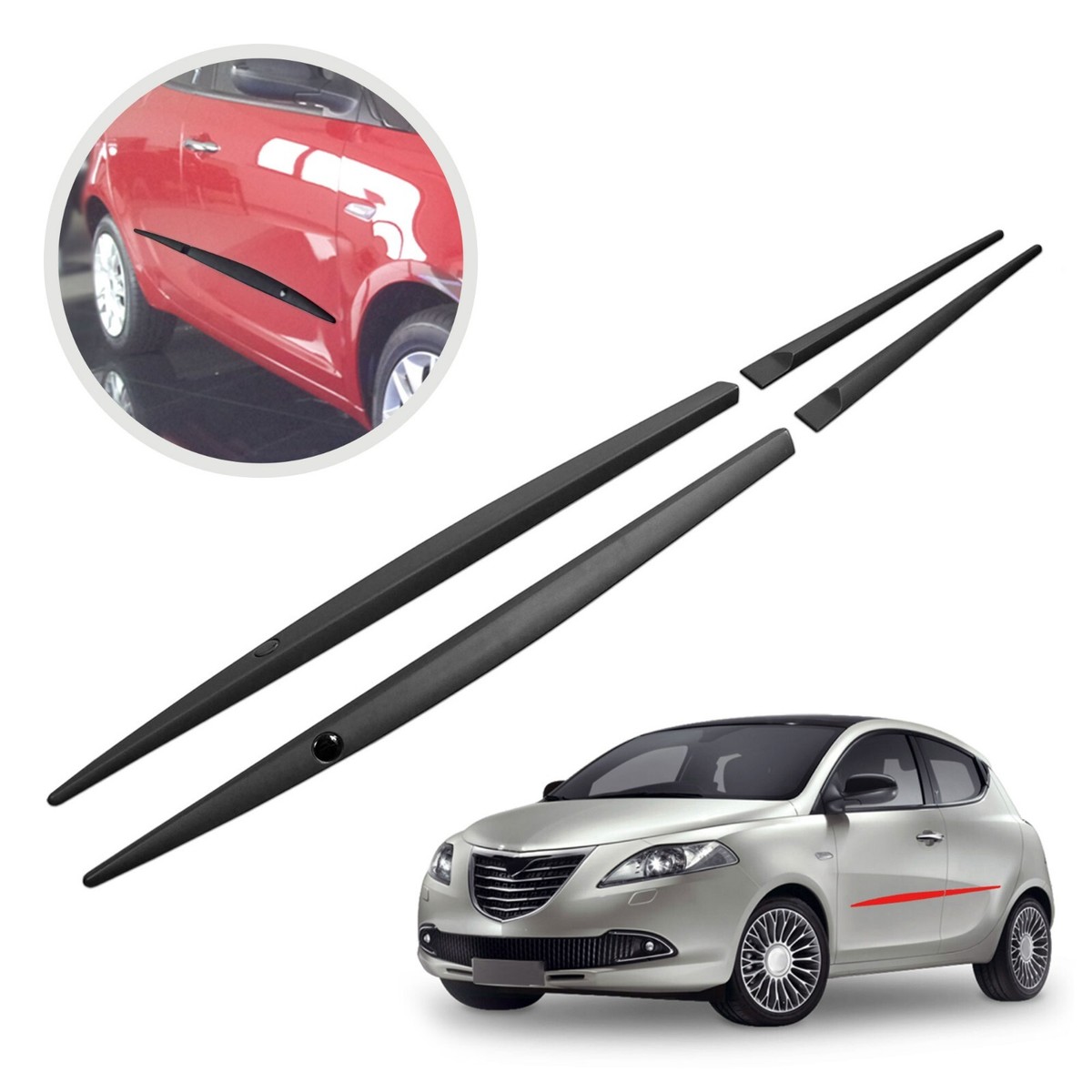 Modanature Portiere Hyundai I10 5 Porte Dal 2020 - Protezione Da Graffi E Urti, Facile Installazione - Foto 6