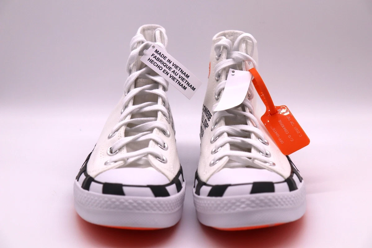 Ebay converse hotsell off white