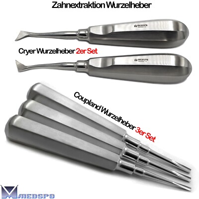 Wurzelheber Cryer Elevatoren Coupland Heber Zahnchirurgie Extrakion Zahn Dental