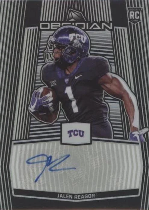 2020 Panini Obsidian Draft Picks Jalen Reagor #30