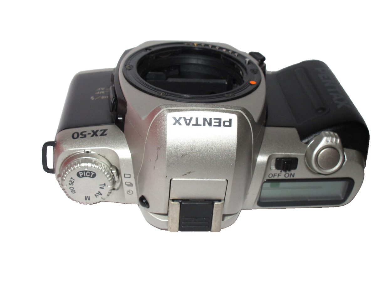 Pentax ZX-50 35mm SLR Film Camera Body w/ Strap - Great Shape