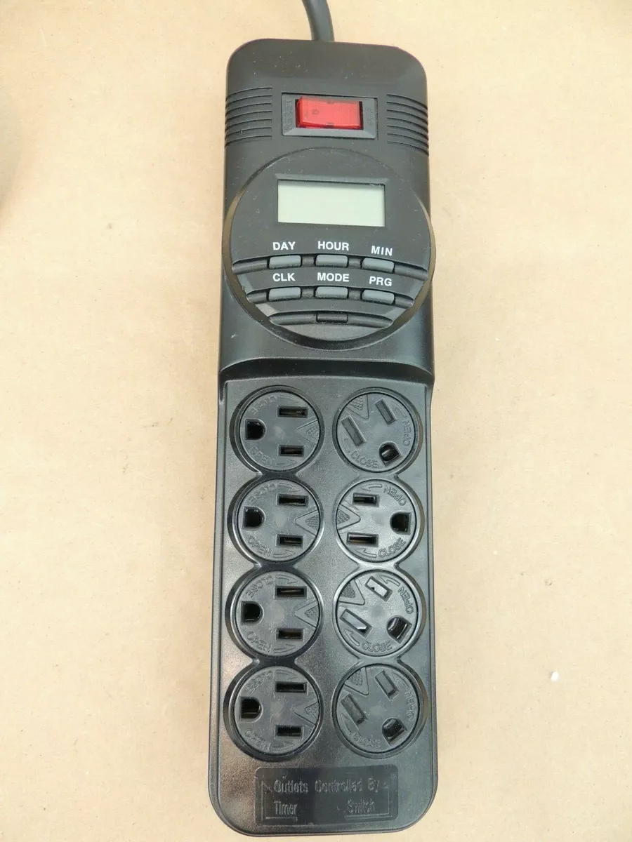 Power strip with timer deals