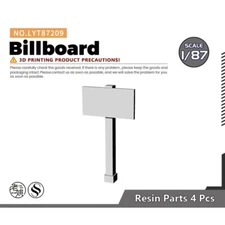 Yao's Studio LYT87209 1/87 HO Scene Model Billboard