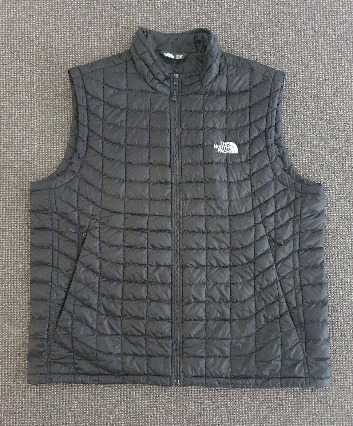 🔶MENS NORTH FACE INSULATED VEST BODY GILET WAISTCOAT BLACK EXTRA LARGE XL