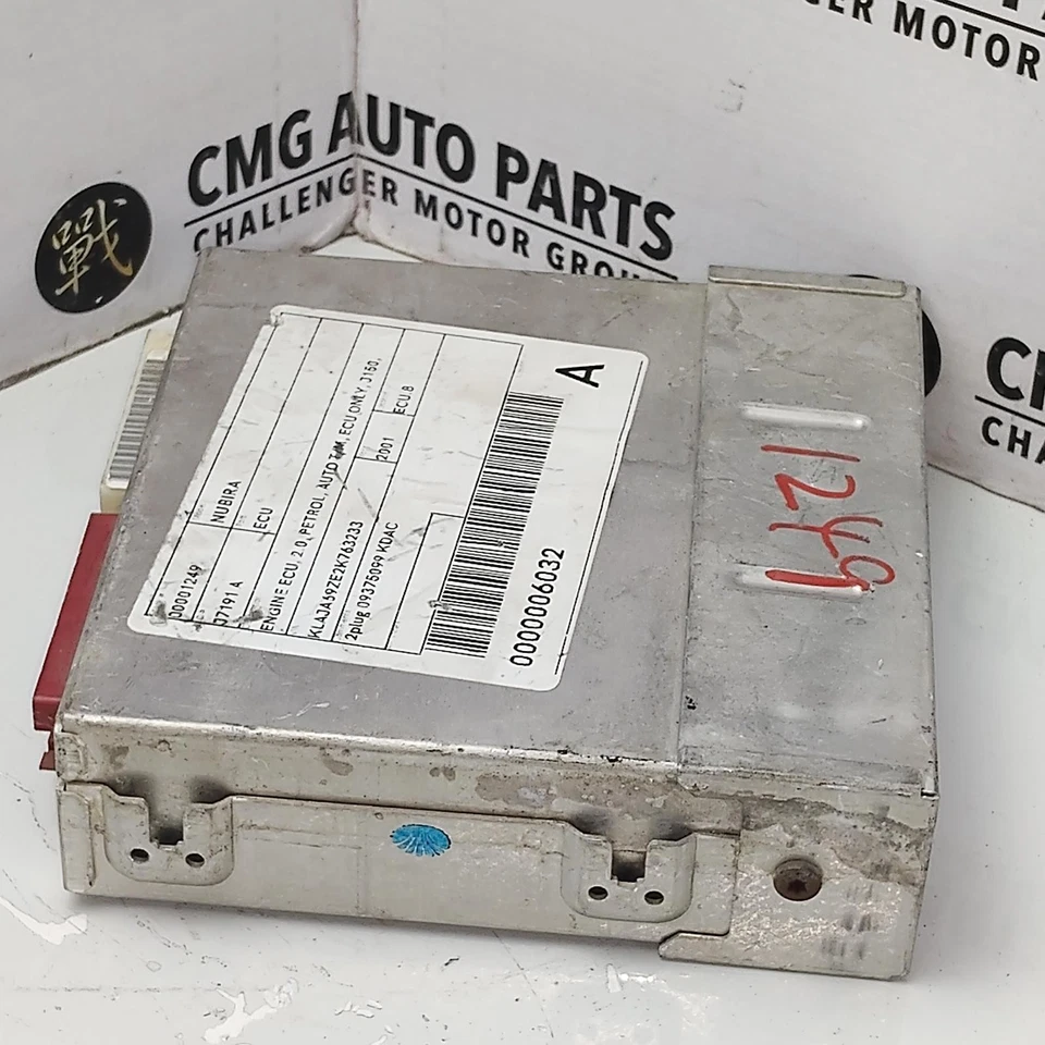 DAEWOO NUBIRA ENGINE ECU, 2.0, PETROL, AUTO T/M, J150,09375099, 11/99-12/03 - image 3 of 4