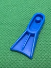 Vintage GI Joe ARAH 2000 Undertow v2 FLIPPER SWIM FIN blue accessory part