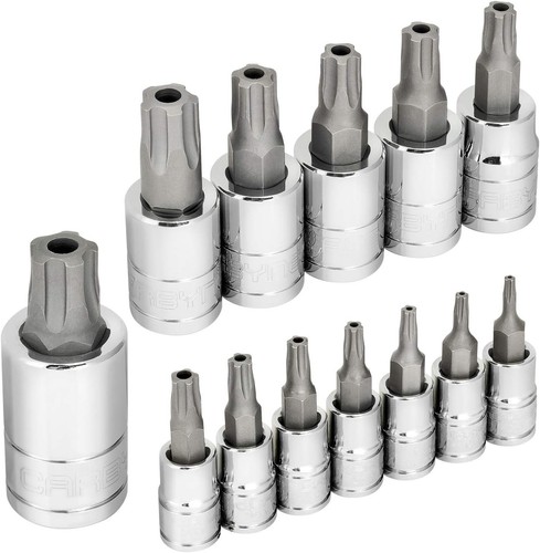 S2 Steel & Chrome Vanadium 13-Piece Torx Plus Socket Set - Lifetime Warranty - Picture 7 of 8