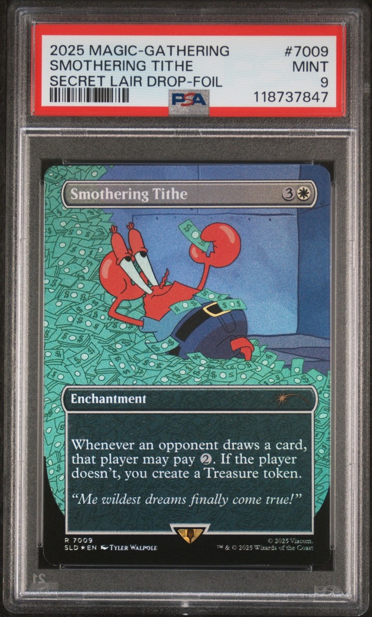 2025 MTG SECRET LAIR DROP SPONGEBOB SQUAREPANTS-FOIL SMOTHERING