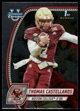 2024 Bowman University Chrome #172 Thomas Castellanos