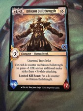 Bikram Bullstrength Character Warlord Saga of the Storm Kingswood ITA-101 2024