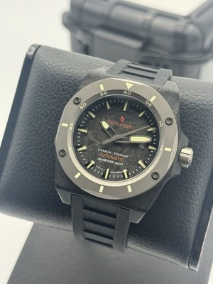 TECNOTEMPO REAL FORGED CARBON/TITANIUM 250M LIMITED #21/100! TT.250.ACTC!