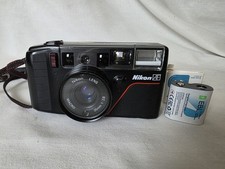 NIKON One Touch AF3 35mm Film Camera w/ Strap - NEW Battery - B28