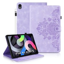 Mantala Funda para for iPad Air M3 Case 2025 11 Inch , Soft Touch Faux Leathe...