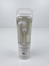 Sony MDR-EX15LP Noise Isolation Earbuds White