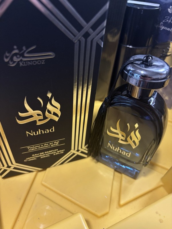 KUNOOZ Nuhad Eau de Parfum Spray Regular Size 3.4 fl oz (Boxed)