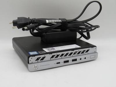 HP Prodesk 600 G4 | i7-8700T @ 2.4GHz | 8GB DDR4 | 238GB 2.5'' SATA SSD | No OS