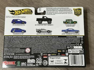 Hot Wheels Back to the Future DeLorean & Toyota Pickup 1:64