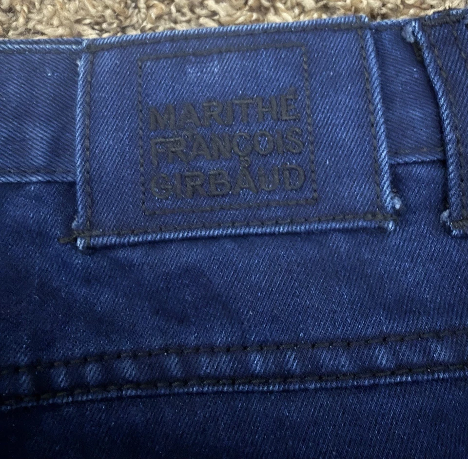 VTG Y2K Marithe Francois Girbaud Baggy Straight Jeans Blue Hip Hop Mens Sz 36x30 - Image 4 of 4
