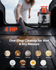 Shop Vac, 5.8 Gallon Wet Dry Shop Vacuum, Home