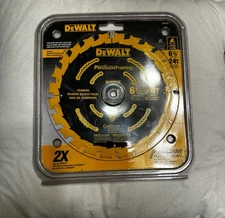 Dewalt #DW9199 6-1/2" 24T Single Precision Framing Saw Blade NEW