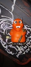 Vintage 90s Halloween Decoration Devil Wind Up Toy