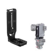 Aluminum 1/4 Screw Camera Quick Release L Plate Vertical Horizontal Bracket