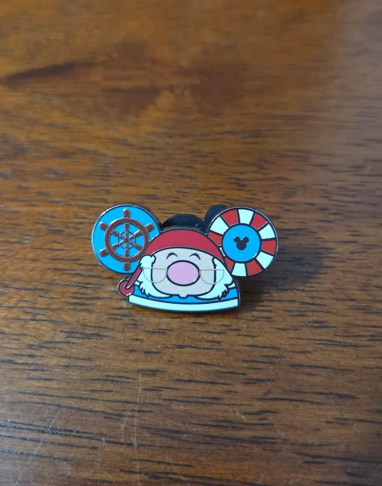 Disney Trading Pin Mr Smee Ear Hat WDW Hidden Disney 2025 Peter Pan