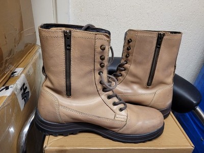 Holzfäller Herrenstiefel hellbraun Größe 45