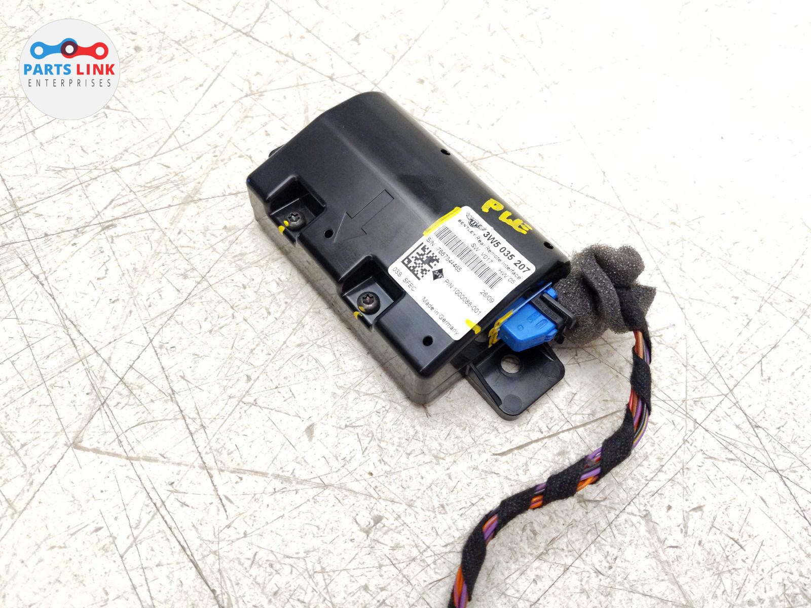 2006-12 BENTLEY CONTINENTAL FLYING SPUR REAR REMOTE INFRARED CONTROL MODULE 3W2