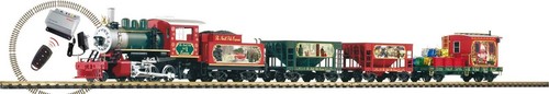 Piko 38123 Navidad G Gauge Steam Freight Starter Set con Sonido y Humo | Zustand: New